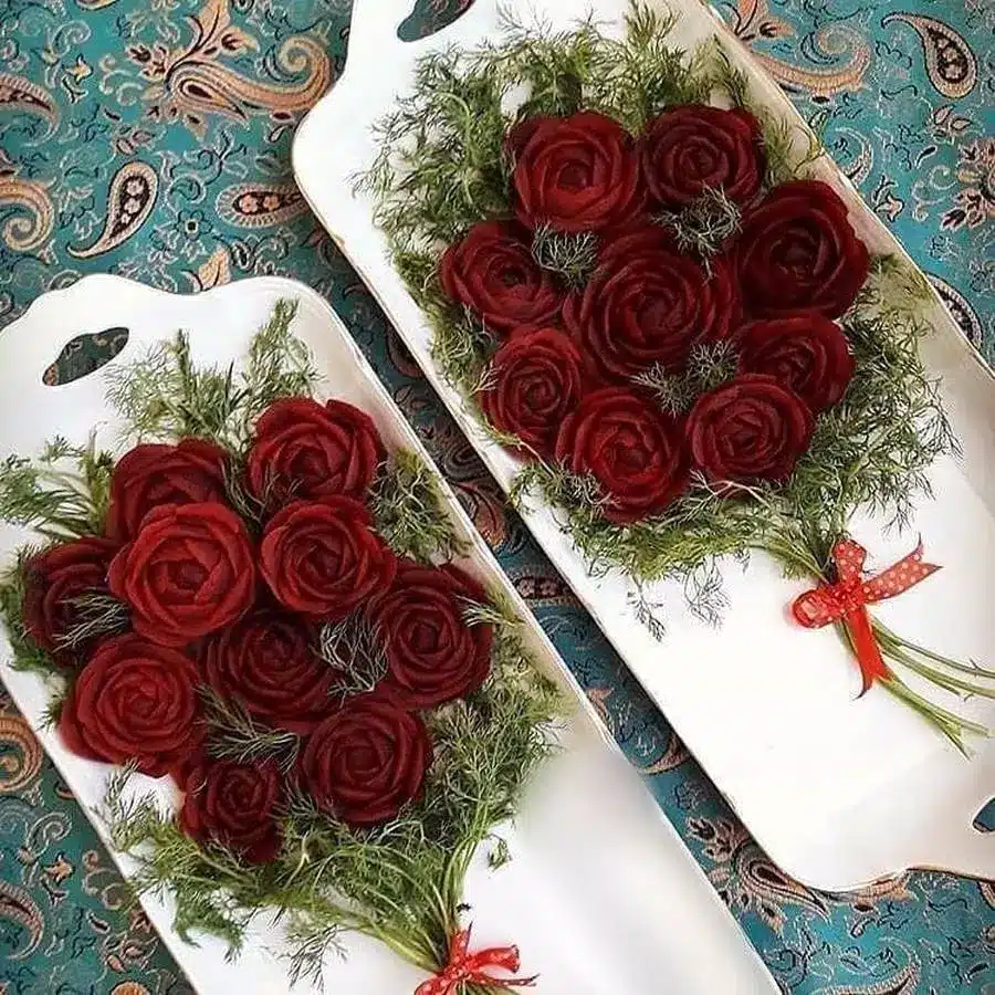 تزیین لبو شب یلدا 16