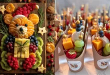 تزیین میوه برای تولد بچه ها