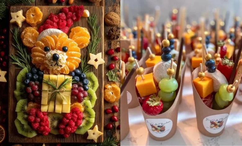 تزیین میوه برای تولد بچه ها