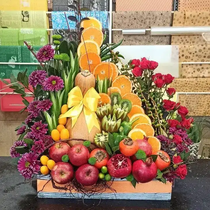 تزیین میوه شب یلدا 19 تزیین میوه شب یلدا 19