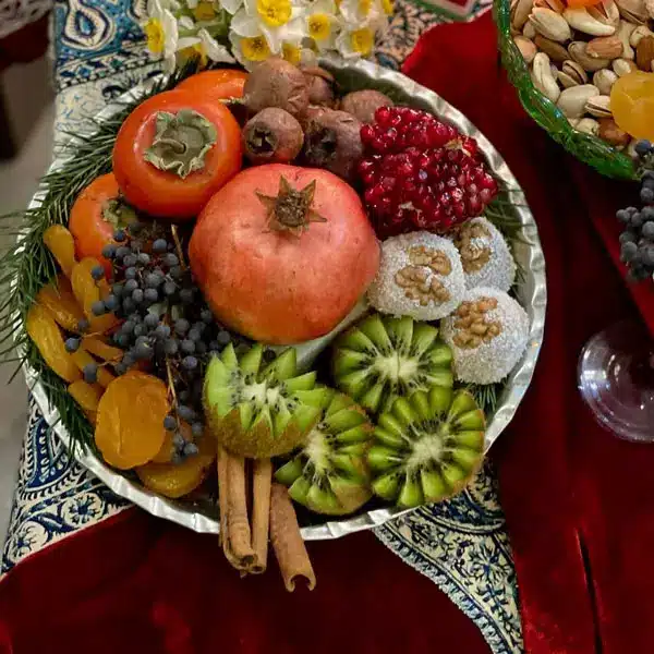 تزیین میوه شب یلدا 24 تزیین میوه شب یلدا 24