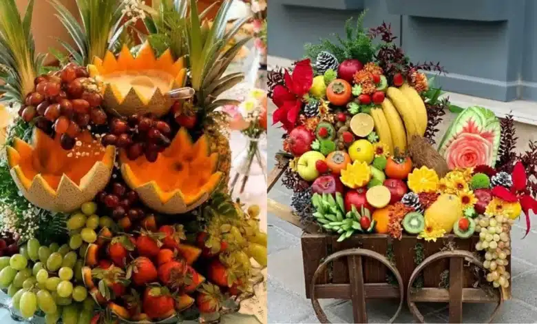 تزیین میوه شب یلدا