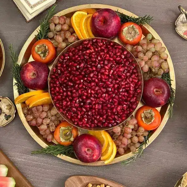 تزیین میوه شب یلدا 8 تزیین میوه شب یلدا 8