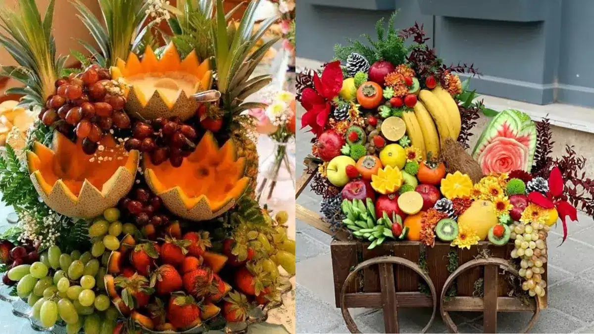 تزیین میوه شب یلدا