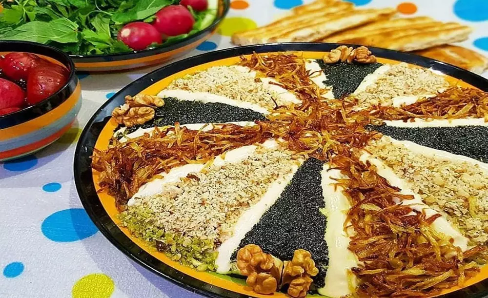 تزیین کشک و بادمجان 2 تزیین کشک و بادمجان 2
