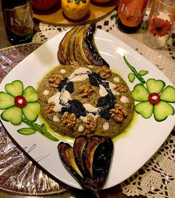 تزیین کشک و بادمجان 25 تزیین کشک و بادمجان 25