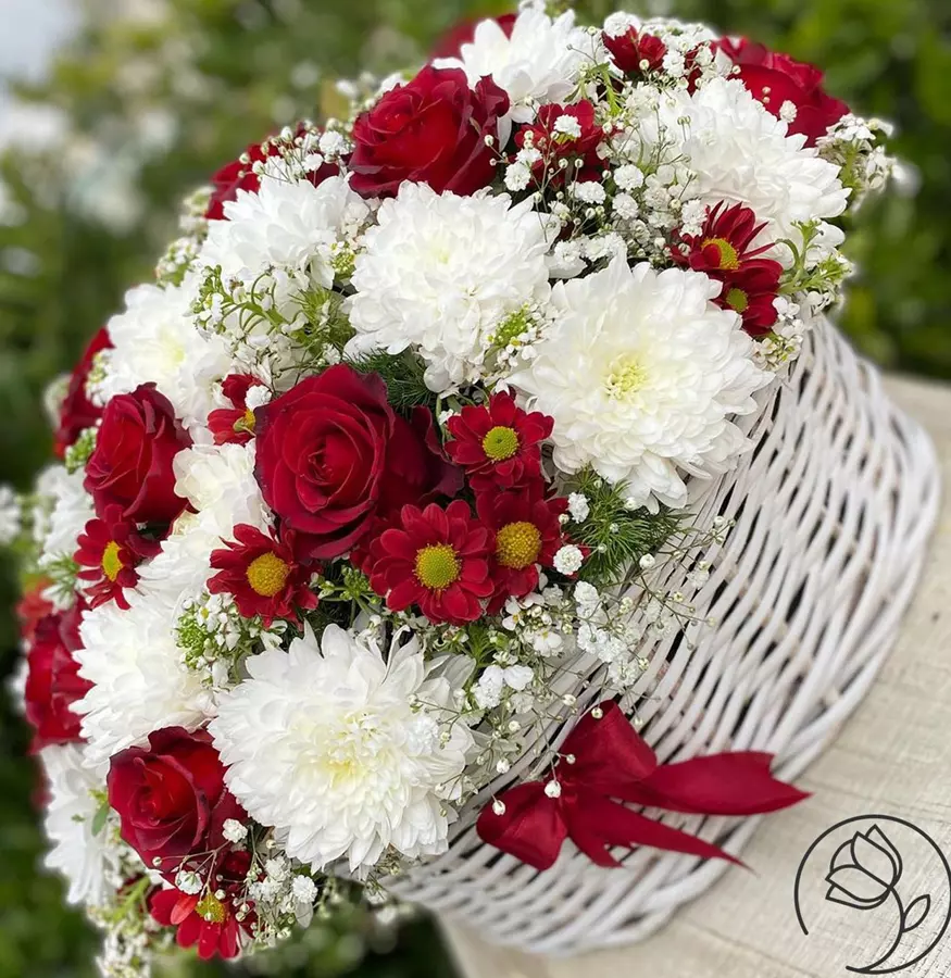 تزیین گل داوودی 10