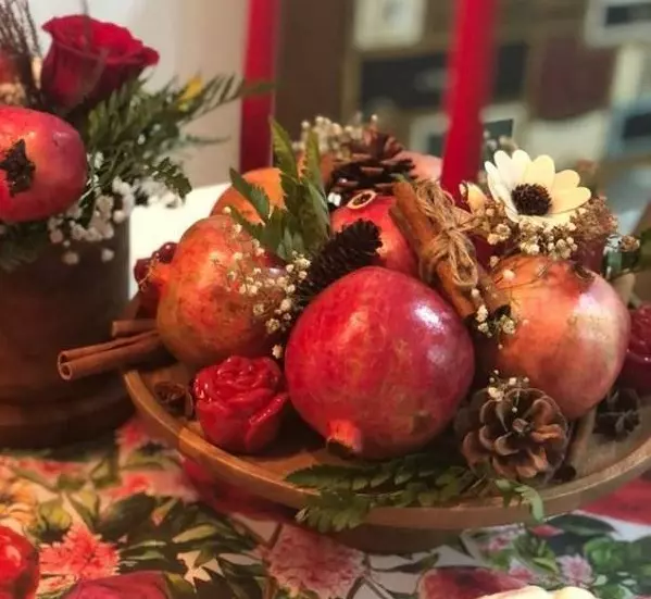 دیزاین انار شب یلدا 11