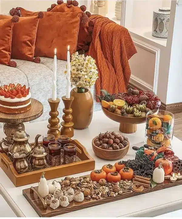 دیزاین میز شب یلدا 5