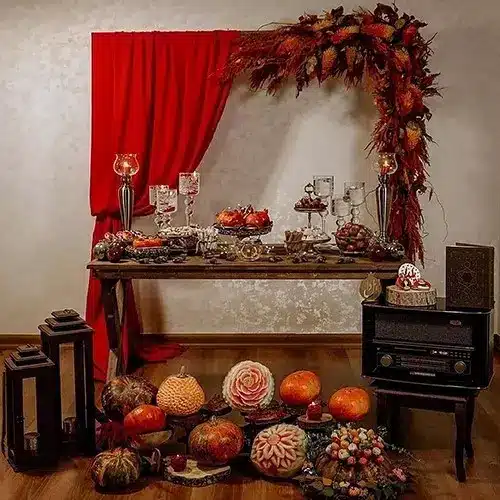 دیزاین میز شب یلدا 8