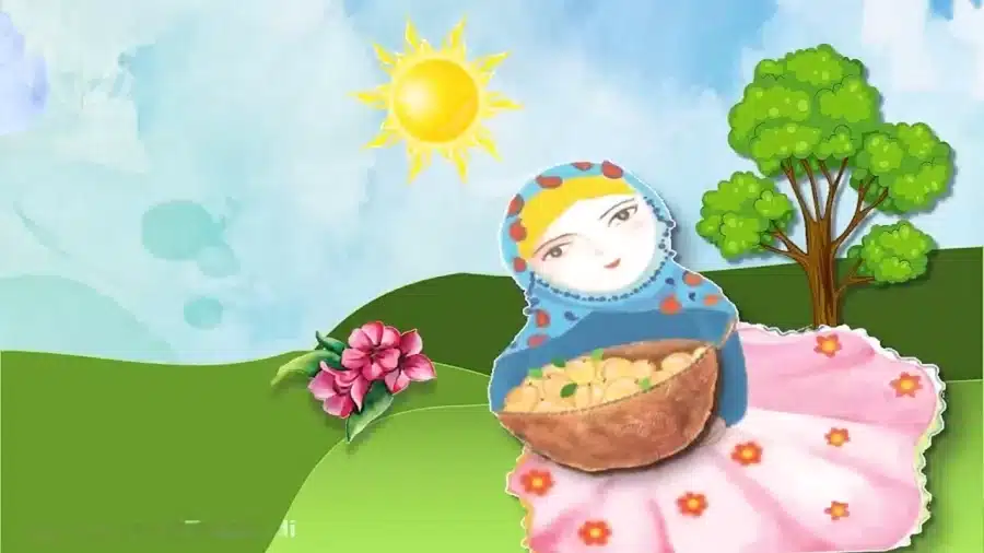شعر زرد آلو کلاس اول
