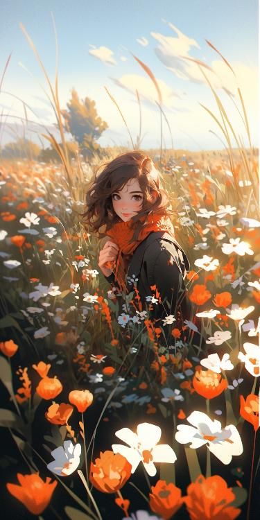عکس انیمه ای دخترانه کیوت و کمیاب