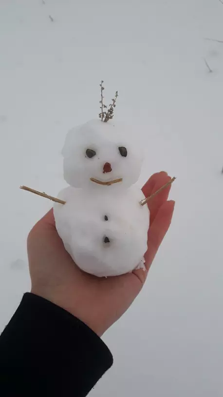 دانلود عکس‌ آدم برفی طبیعی، قشنگ و واقعی؛ مناسب پروفایل و شبکه‌های اجتماعی ❄️