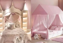 مدل تخت خواب فانتزی پرنسسی دخترانه