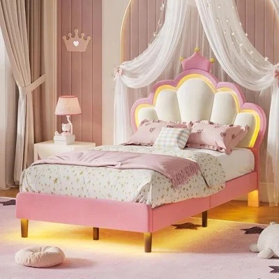 مدل تخت خواب فانتزی پرنسسی دخترانه 4
