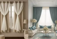 مدل جدید پرده پذیرایی مینیمال