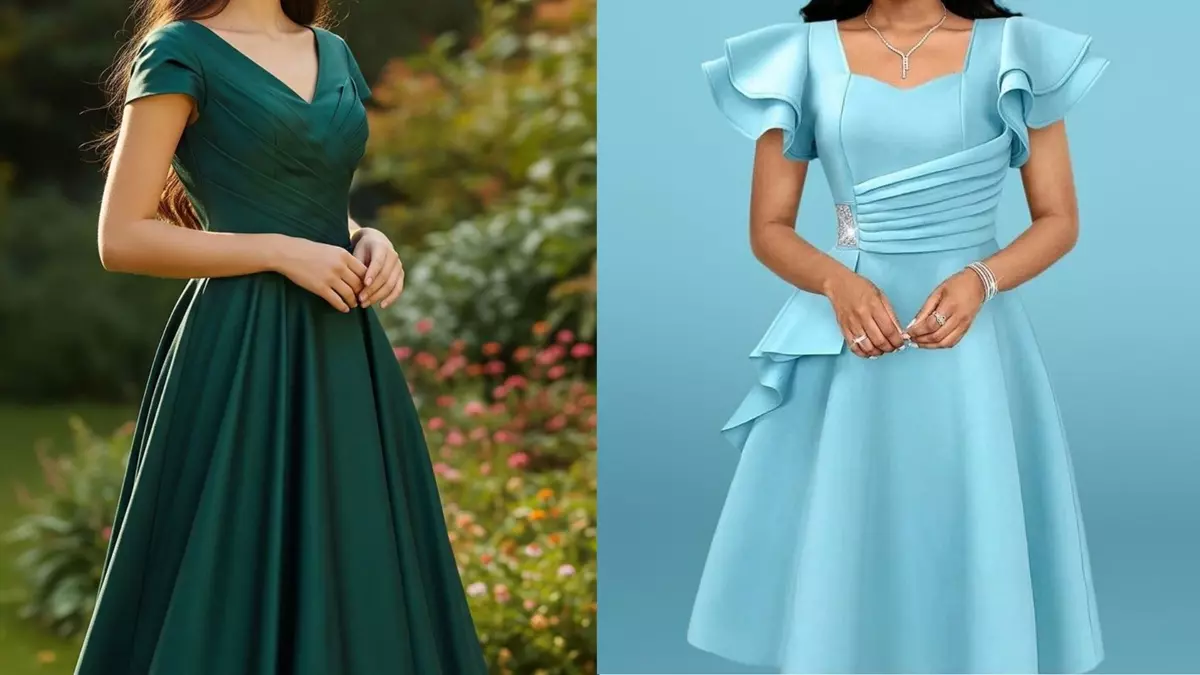 مدل لباس مجلسی ساده وشیک زنانه