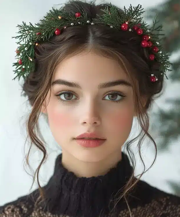 مدل موی دخترانه شب یلدا 1