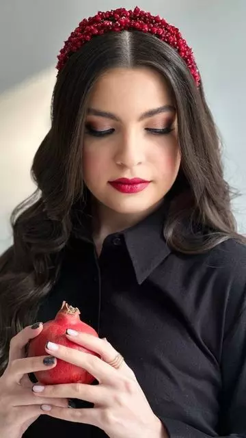 مدل موی دخترانه شب یلدا 10