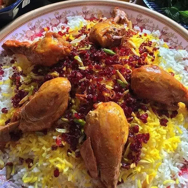مدل های تزیین زرشک پلو با مرغ مجلسی 23