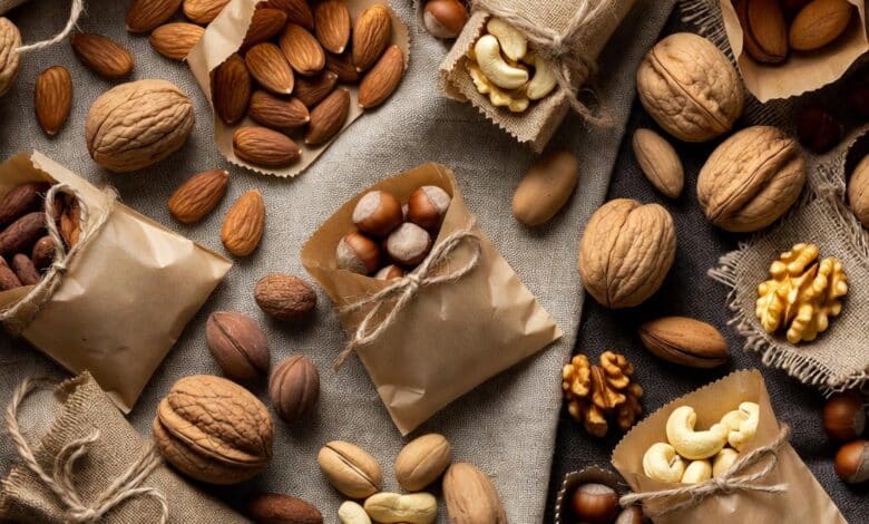 مغزها و دانهها برای رژیم لاغری