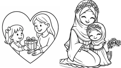 نقاشی روز مادر