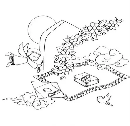 نقاشی ریسمان الهی 10 نقاشی ریسمان الهی 10