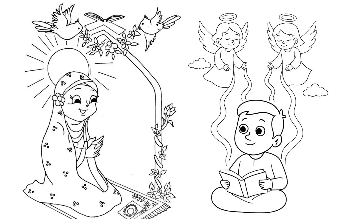 نقاشی ریسمان الهی