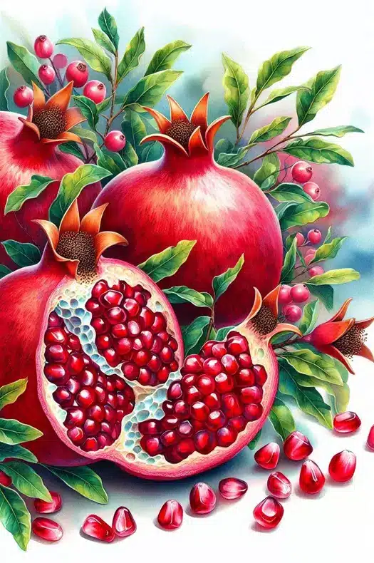 نقاشی شب یلدا 17