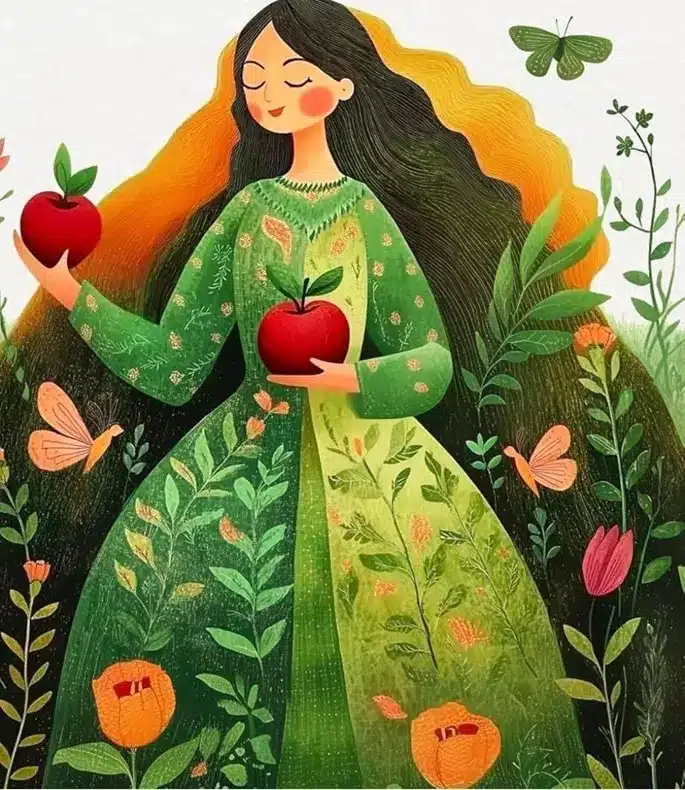 نقاشی شب یلدا 2
