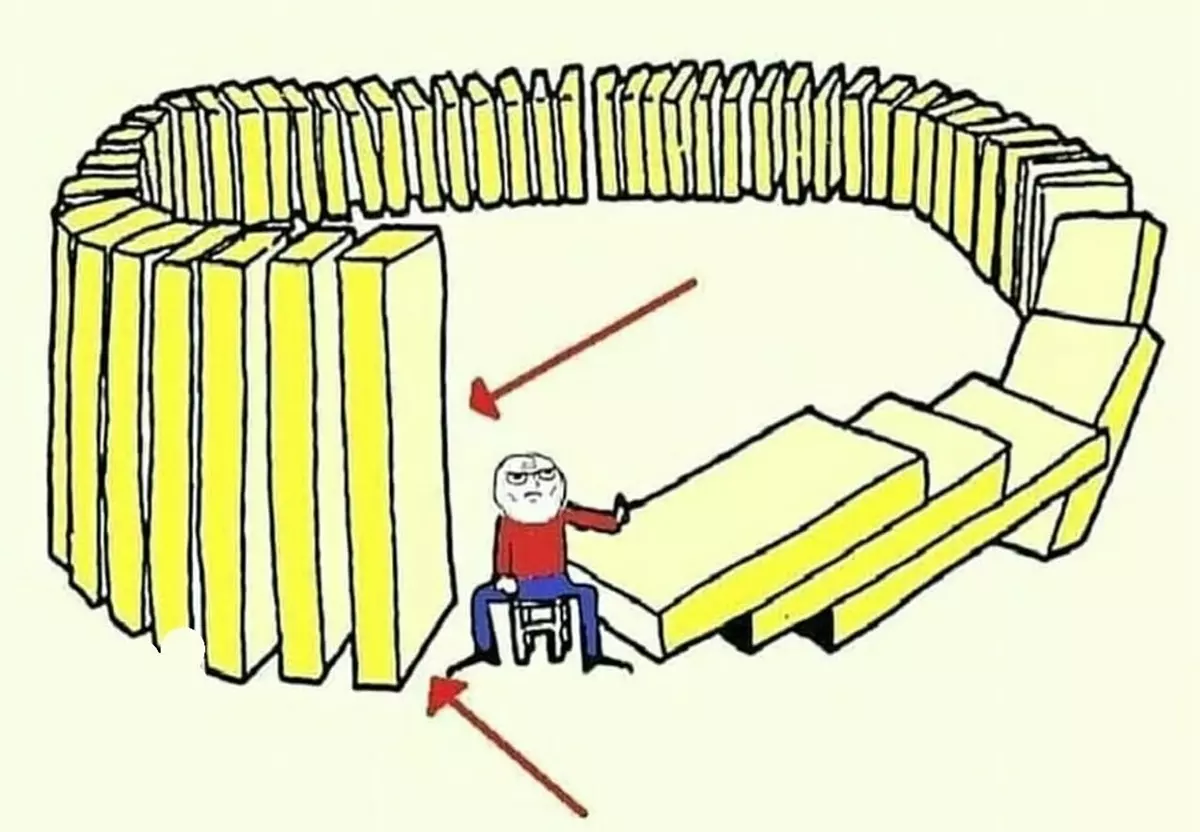 نقاشی ضرب المثل هرچه کنی به خود کنی 11