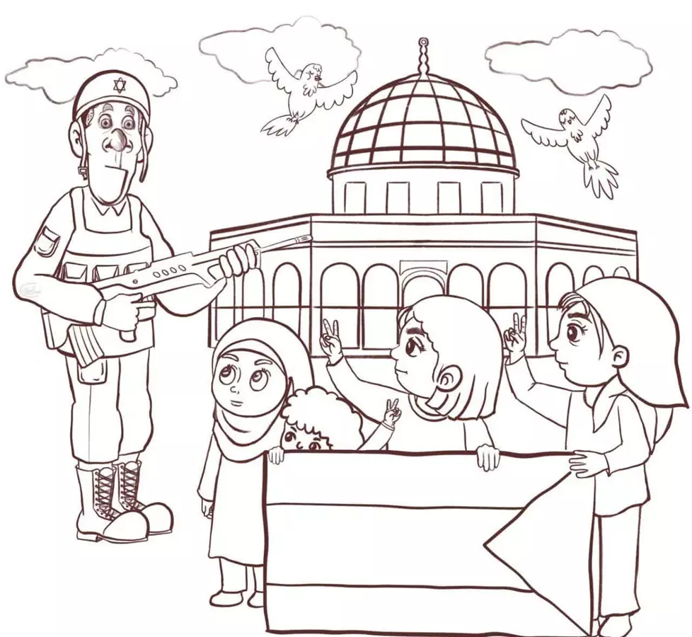 نقاشی فلسطین و غزه 9