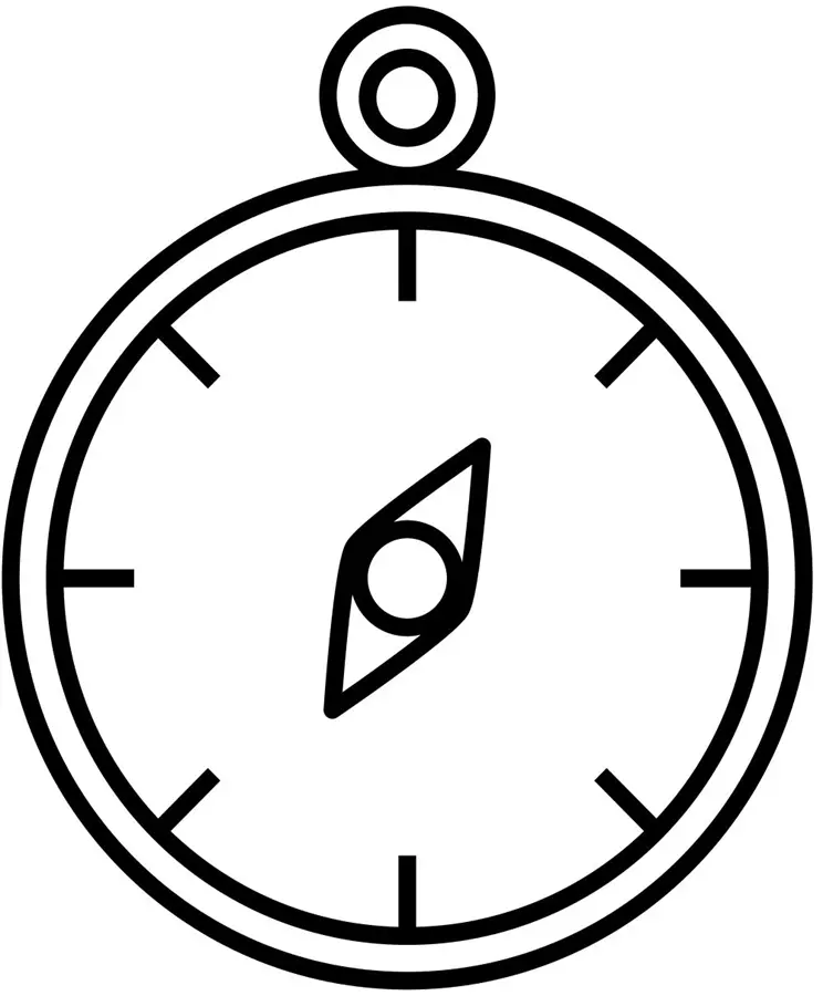 نقاشی قطب نما 8
