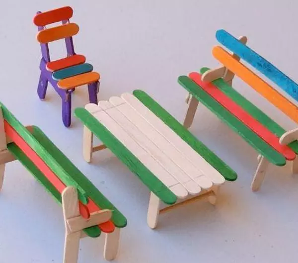 کاردستی با چوب بستنی دخترانه 16
