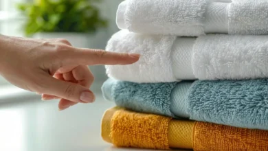 کمتر کسی می‌داند این خط‌های عجیب روی حوله برای چیست؟!