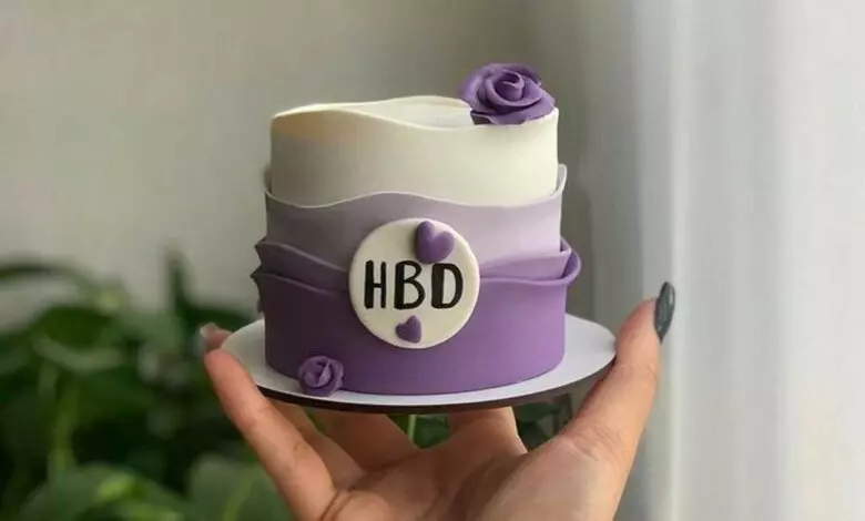 کیک مینیمال دخترانه 25
