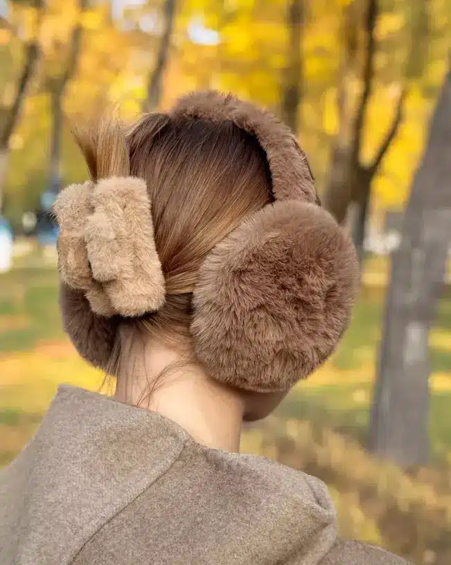 گوش گیر زمستانی دخترانه فانتزی