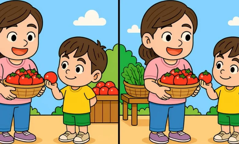چالش تست بینایی: اگر تیزبین هستید، ۳ تفاوت این عکس را در ۴۵ ثانیه پیدا کنید!