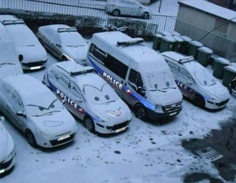 fun-with-snow زمستان متفاوت؛ ۱۰ شاهکار برفی که خیابانها را به گالری هنری تبدیل کردند + عکس