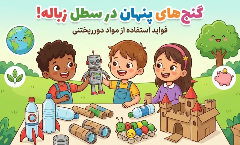 استفاده از مواد دور ریختنی چه فایده ای دارد کلاس دوم