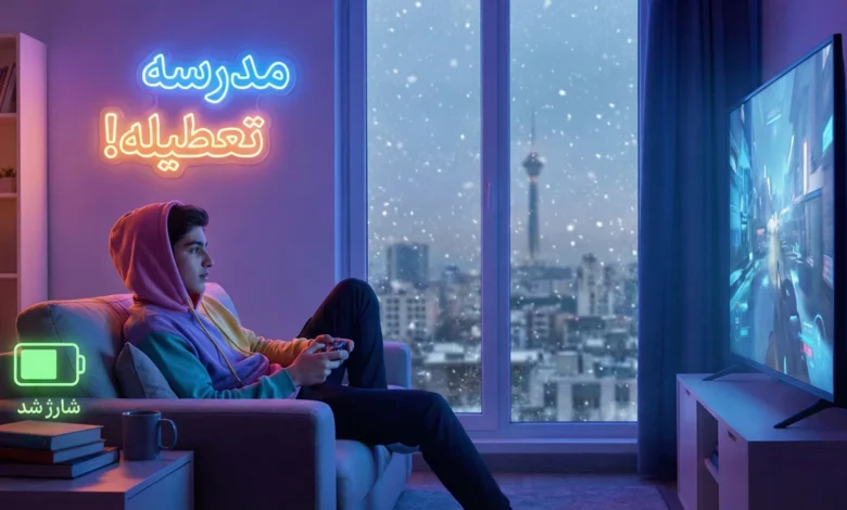 اگر مدرسه تعطیل شد، تو خونه چیکار کنیم