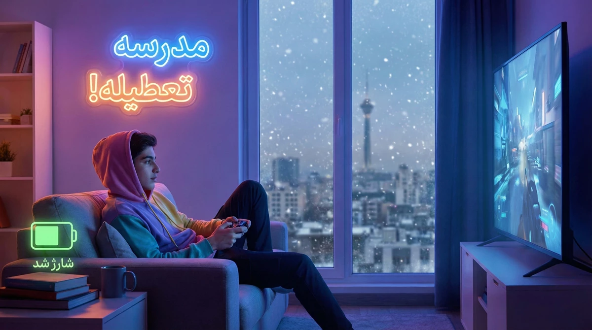 اگر مدرسه تعطیل شد، تو خونه چیکار کنیم