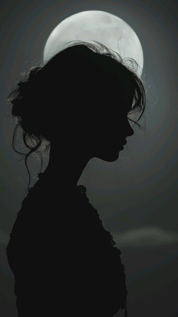 تصویر زمینه دخترانه کیوت مشکی