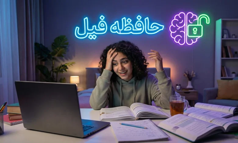 فرمولِ «حافظه فیل»! چطور درس‌ها رو یک بار بخونیم و تا ابد یادمون نره؟ 🐘