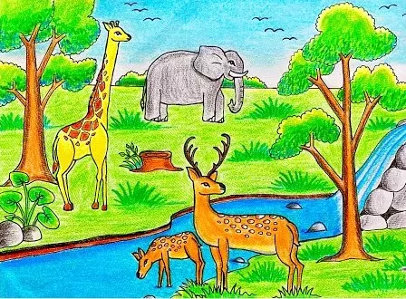 نقاشی برای امتحان هنر 4