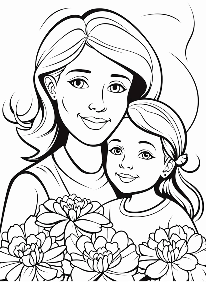 نقاشی تشکر از پدر و مادر 2
