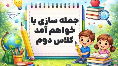 جمله سازی با خواهم آمد کلاس دوم