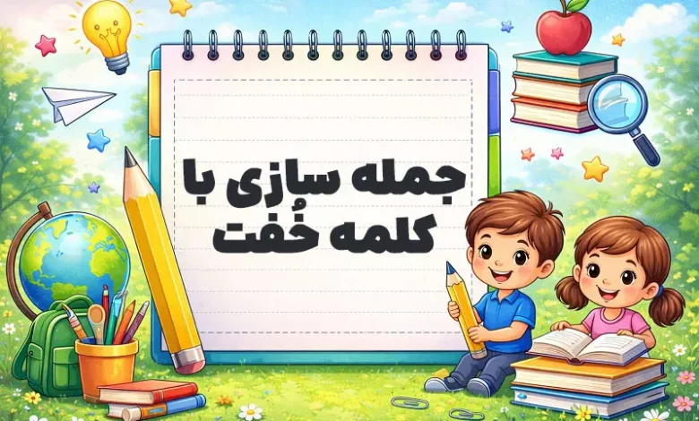 جمله سازی با کلمه خُفت