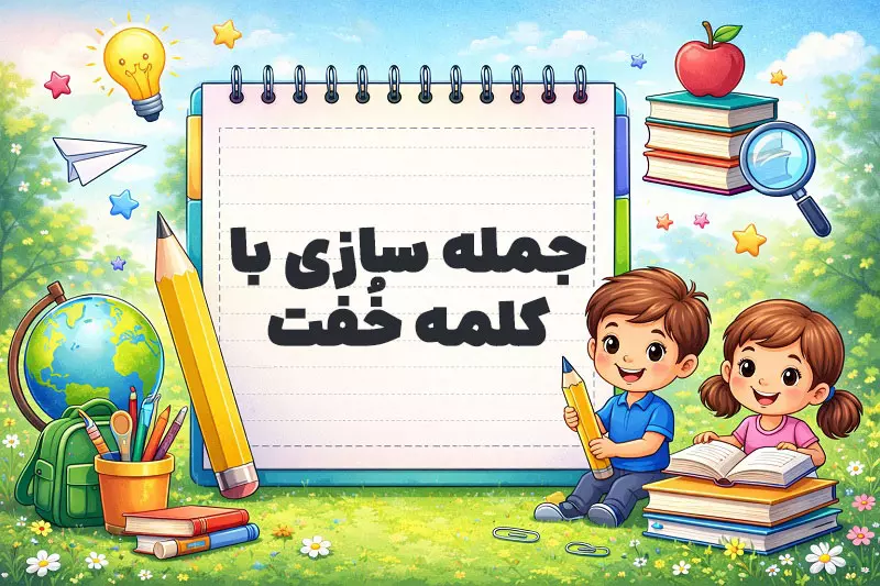 جمله سازی با کلمه خُفت