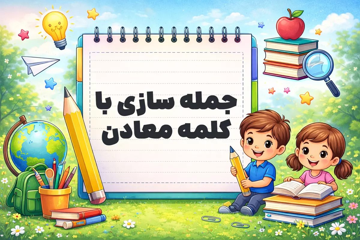 جمله سازی با کلمه معادن